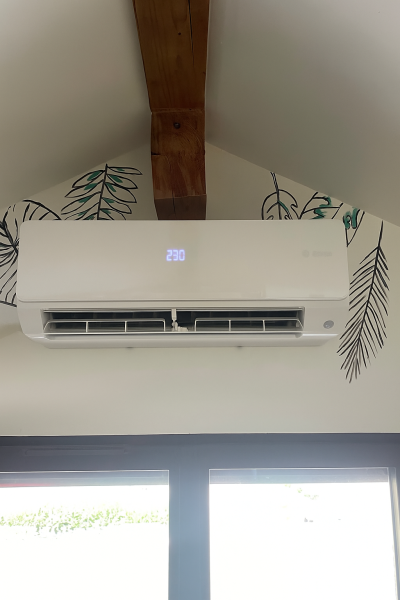 Installation d’un mono-split et d’un bi-split BOSCH Climate 6000 à Saint-Sorlin-en-Bugey