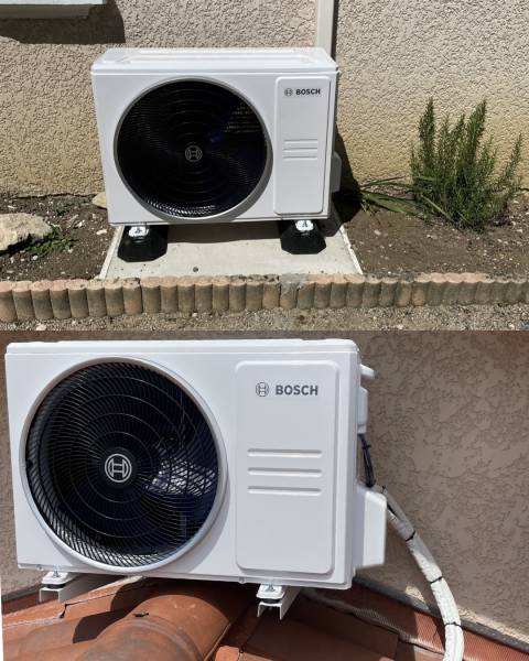 Installation de Deux Mono-Split Bosch à Châtillon-la-Palud