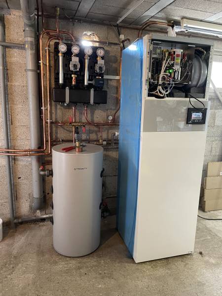 Remplacement de chaudière gaz par une pompe à chaleur air/eau à Loyes (01700)