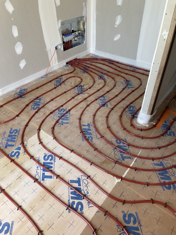 Pose de plancher chauffant à Lagnieu