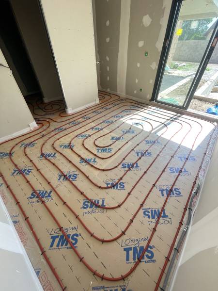 Installation d'un Plancher Chauffant dans une Villa à FOUR